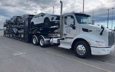 Photo of a 2020 Peterbilt 579 With Cottrell 8 Car Trailer for sale