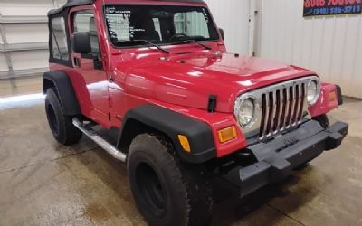 Photo of a 2006 Jeep Wrangler X for sale
