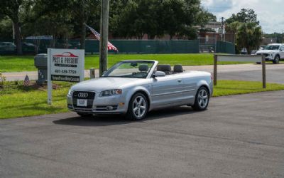 2007 Audi A4 Cabriolet Quattro 3.2 Convertible, Low Miles