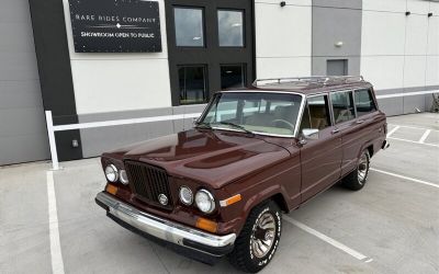 1981 Jeep Wagoneer Limited SUV