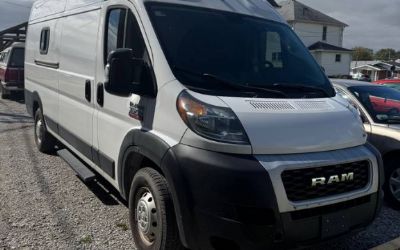 Photo of a 2021 Dodge Pro Master 3500 Extended, High Roof Solar Power Van for sale