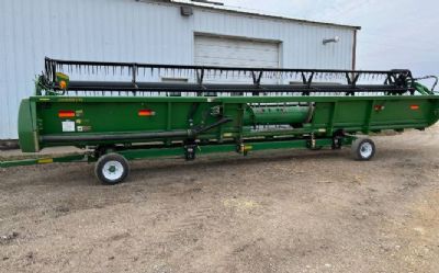 Photo of a 2007 John Deere 630F Platform Head And Head Cart for sale