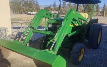 Photo of a 1979 John Deere 850 Tractor With Front END Loader for sale