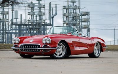 Photo of a 1958 Chevrolet Corvette ART Morrison Chassis - LS3 Restomod for sale