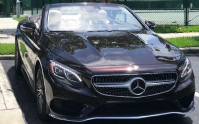 Photo of a 2017 Mercedes-Benz S 550 Cabriolet for sale