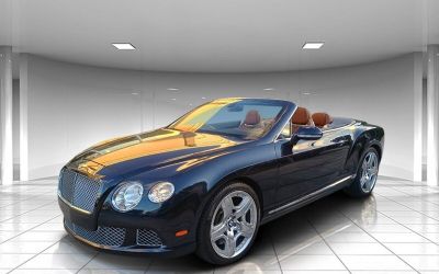 Photo of a 2013 Bentley Continental GT Convertible for sale