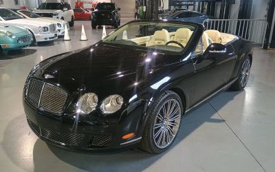 Photo of a 2010 Bentley Continental GTC Speed Convertible for sale