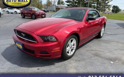 2013 Ford Mustang 2DR Conv V6