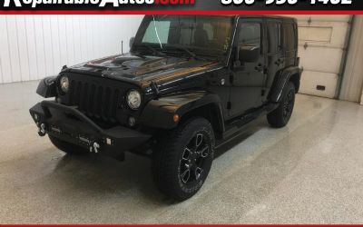 Photo of a 2018 Jeep Wrangler JK Unlimited Sahara 4WD Repaired Theft Damage for sale
