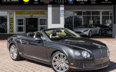 Photo of a 2014 Bentley Continental GT Speed for sale