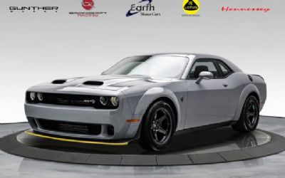 2022 Dodge Challenger SRT Hellcat Super Stock Leather Rear Seat Delete