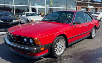 Photo of a 1987 BMW 6 Series for sale