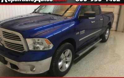 2015 RAM 1500 SLT Quad Cab 4WD Repairable Hail Damage