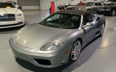 Photo of a 2001 Ferrari 360 Convertible for sale