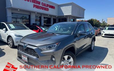 Photo of a 2021 Toyota RAV4 Hybrid XLE SUV for sale