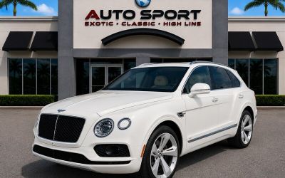 2019 Bentley Arnage Bentayga SUV