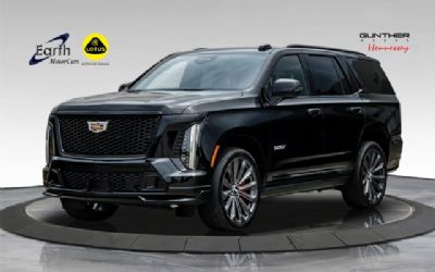 Photo of a 2025 Cadillac Escalade V-Series Black Raven Jet Black Leather 24 Satin Wheels for sale