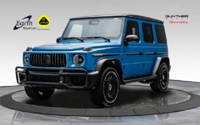 2025 Mercedes-Benz G-Class G 63 Amgâ® 4maticâ® Rare Hyper Blue Magno