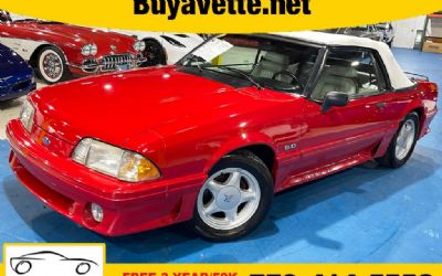 Photo of a 1990 Ford Mustang GT Convertible for sale