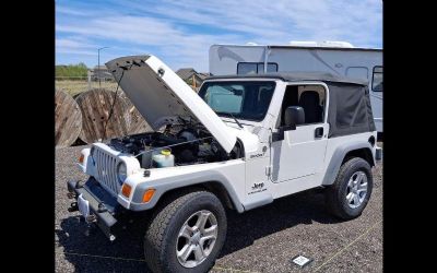 Photo of a 2005 Jeep Wrangler Sport 2 Door 4X4 New Motor for sale