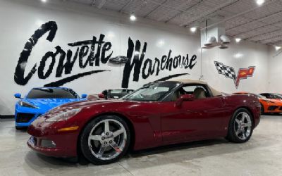 2006 Chevrolet Corvette Conv 3LT, NAV, Chromes, Auto, Spoiler, Only 69K! Convertible