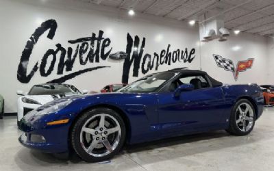 2007 Chevrolet Corvette Conv 3LT, F55, NAV, ZR1 S, Auto, Chrome Wheels 53K Convertible