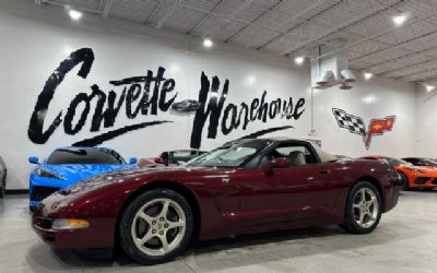2003 Chevrolet Corvette Conv 50TH Anniversary Edition 6-Speed, Corsa, 18K! Convertible