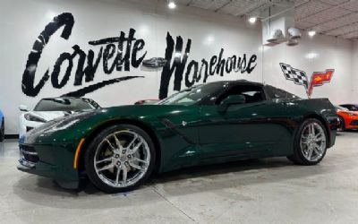 2014 Chevrolet Corvette Coupe 3LT, NPP, 7-Speed, Suede, Chromes, Sills 15K Coupe