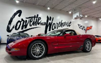 2004 Chevrolet Corvette Conv 1SB, F55 6-SPD, C7 Z06 Chromes $8K Extras 19K Convertible