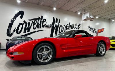 2004 Chevrolet Corvette Conv 1SB, 3.15, Sports, Auto, Polished, Only 21K! Convertible
