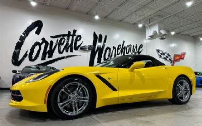 2016 Chevrolet Corvette Conv 3LT, NPP, Auto, Chromes, Only 44K! Convertible