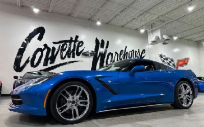 2014 Chevrolet Corvette Coupe 3LT, Z51, NPP, R8C, Skirts, Chromes Auto 53K Coupe