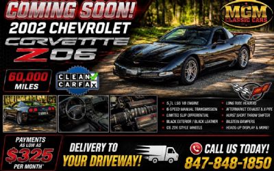 Photo of a 2002 Chevrolet Corvette for sale