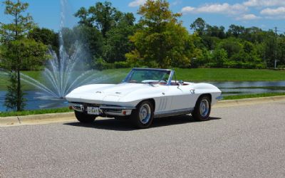 Photo of a 1966 Chevrolet Corvette Convertible, Matching Numbers 327/300 4-Speed, Ermine White With Red Interior for sale