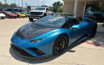 Photo of a 2022 Lamborghini Huracan EVO Spyder Rare Driver Pack Life Style Package for sale
