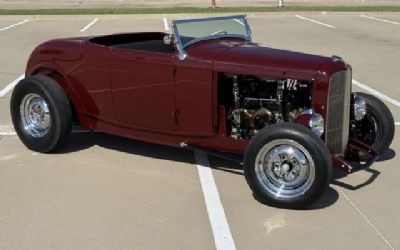 Photo of a 1932 Ford Brookville Roadster Fuel-Injected, Blueprint 355-Powered '32 Ford High Convertible for sale