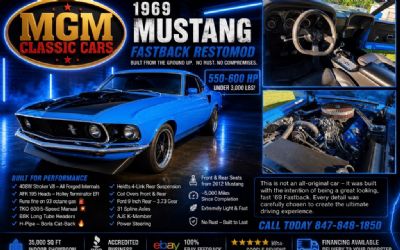 Photo of a 1969 Ford Mustang for sale