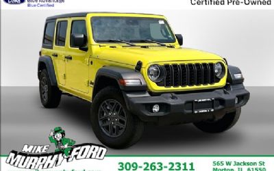 Photo of a 2024 Jeep Wrangler 4wdsport S for sale