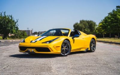 Photo of a 2015 Ferrari 458 Spider Aperta 1 Of 499 Worldwide Ferrari CPO for sale