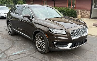 Photo of a 2019 Lincoln Nautilus Reserve SUV for sale