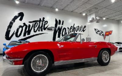 1963 Chevrolet Corvette 350/300HP, #'s Match, Knock Offs, Top 2ND Flight! Convertible