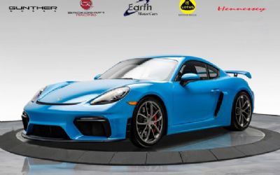 Photo of a 2020 Porsche 718 Cayman GT4 Miami Blue - 6 Speed! for sale