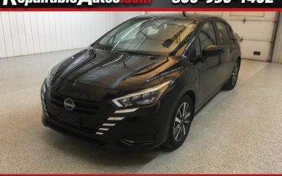 Photo of a 2025 Nissan Versa SV Repairable Hail Damage for sale