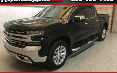 Photo of a 2021 Chevrolet Silverado 1500 LTZ Crew Cab 4WD Repaired Rear Damage for sale
