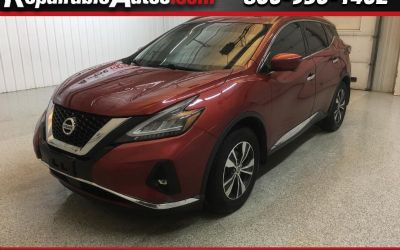Photo of a 2019 Nissan Murano SV AWD Repairable Hail Damage for sale