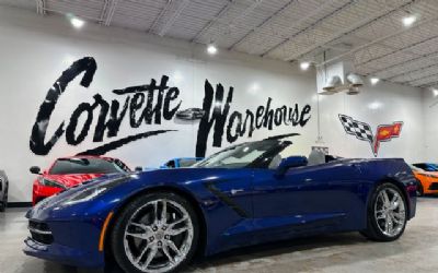 Photo of a 2017 Chevrolet Corvette Conv 2LT, Z51, UQT, NAV, Auto Chromes Blue Top 44K Convertible for sale