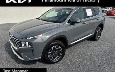 Photo of a 2023 Hyundai Santa FE Hybrid Blue for sale