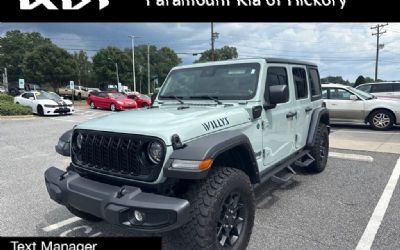 Photo of a 2024 Jeep Wrangler 4XE Willys for sale