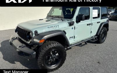 Photo of a 2024 Jeep Wrangler 4XE Willys for sale