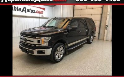 Photo of a 2018 Ford F-150 XLT Supercrew 4WD Repairable Hail Damage for sale